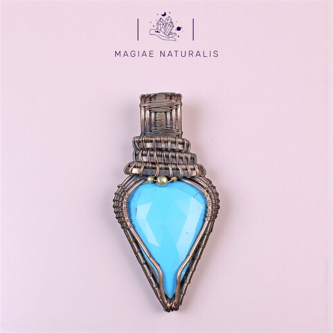 TURCHESE Pendente Artigianale